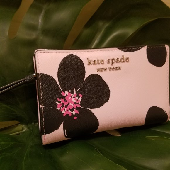 Kate Spade Medium Bifold Wallet Grand Flora - Picture 8 of 8